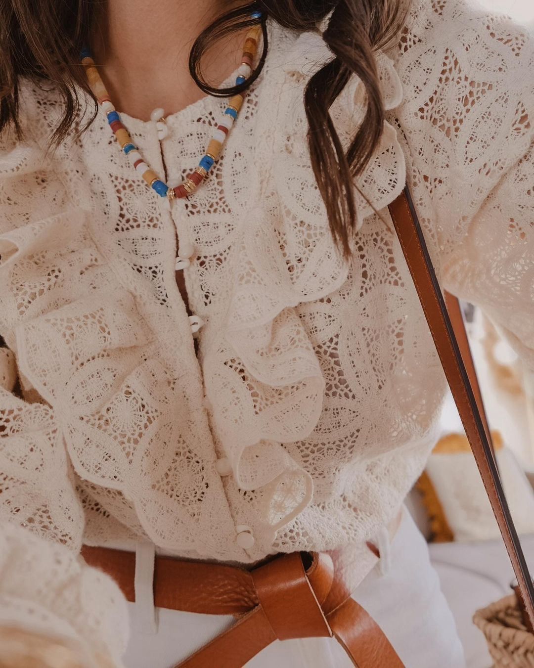Blusa encaje