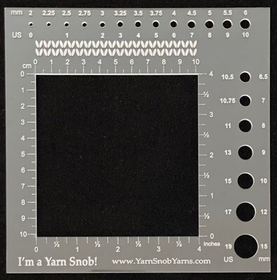 Yarn Snob Ultimate Gauger