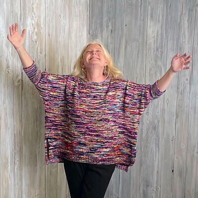 Happiness Sweater (Fingering)