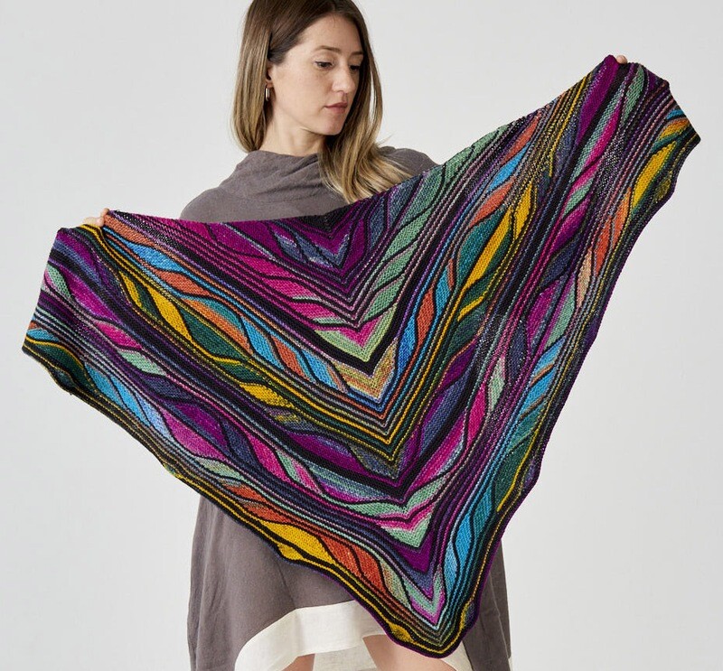 Butterfly Shawl Kit - Color Combo #1  (PRE-ORDER)