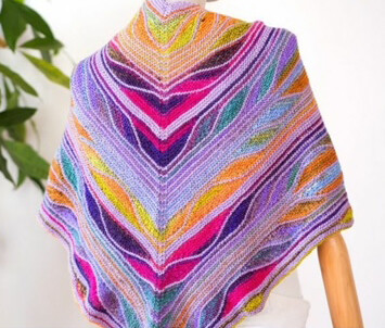 Butterfly Shawl Kit - Color Combo #5 (PRE-ORDER)