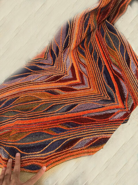 Butterfly Shawl Kit - Color Combo #6  (PRE-ORDER)