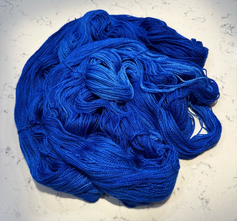 A Luxurious Fingering- The Best Blue In The World
