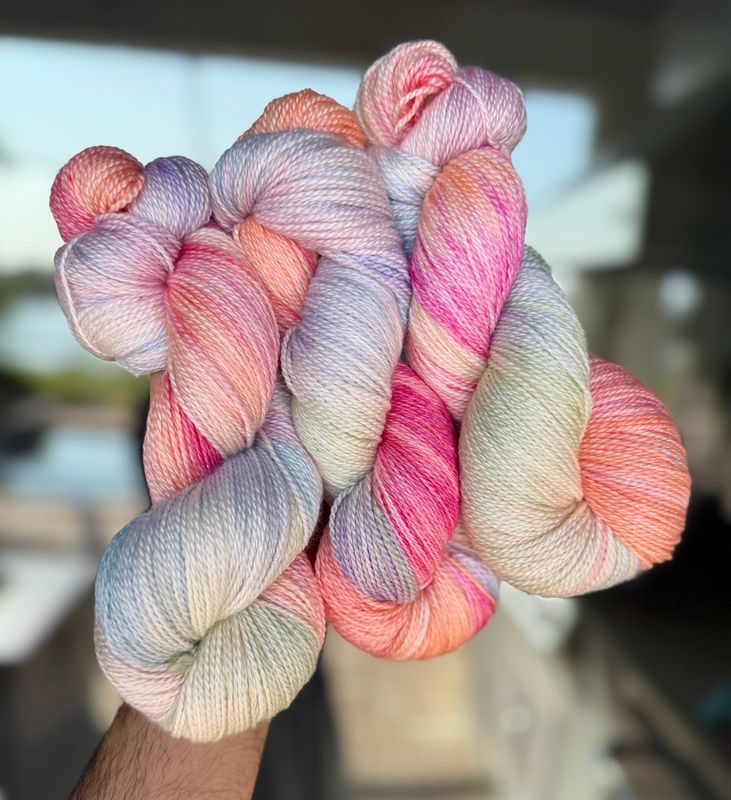 A Luxurious Fingering: - Just like Monet (OOAK)
