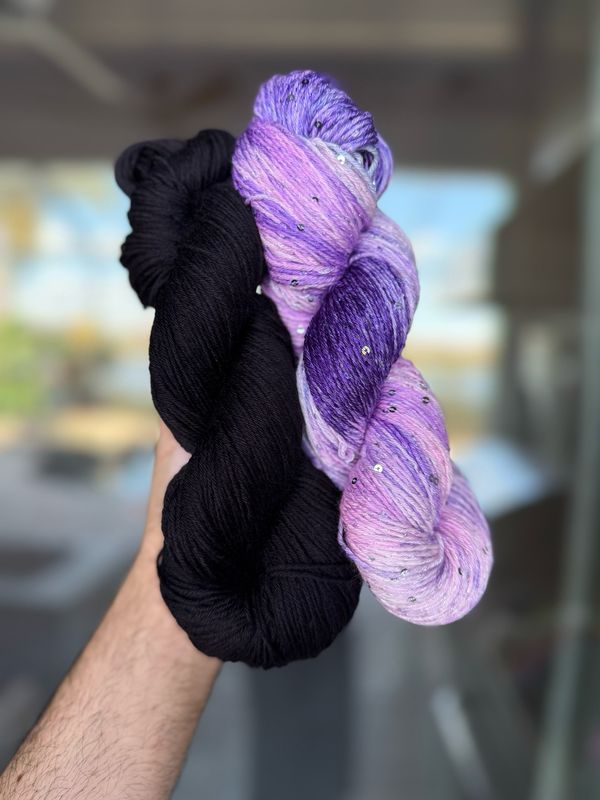Turning Point - Option 2- Purple OOAK and Black