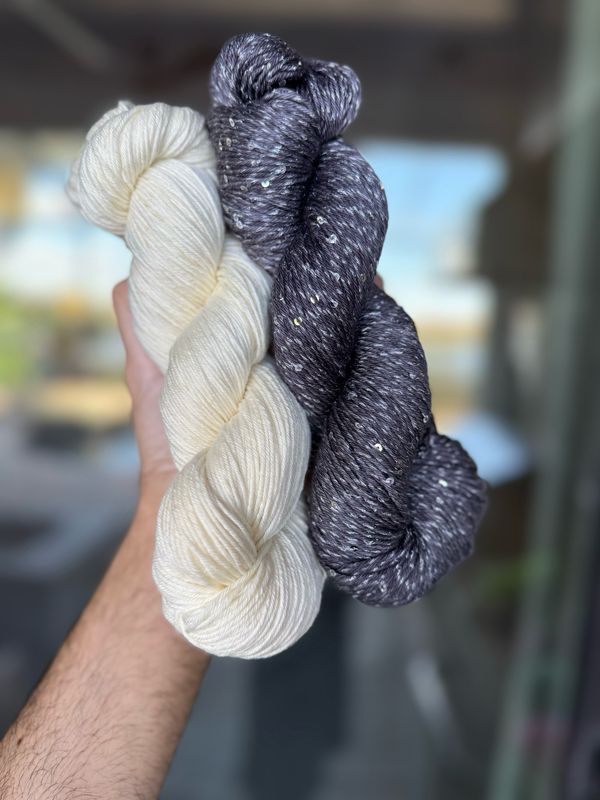 Turning Point- Color Option 10- Charcoal And Cream