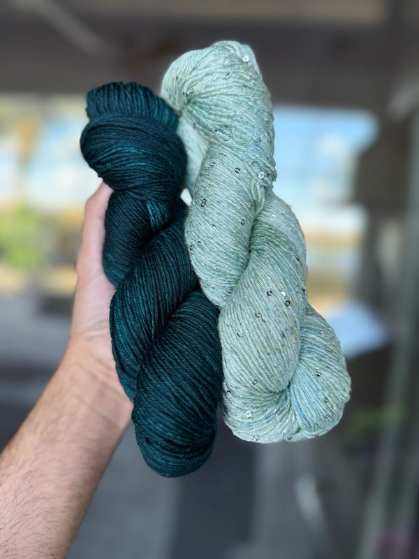 Turning Point - Color Option 7- Dark Teal And Aqua