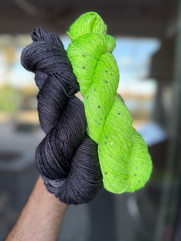 Turning Point - Color Option 14- Charcoal And Neon Green