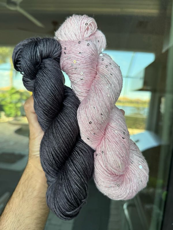 Turning Point - Option 1- Light Pink And Charcoal