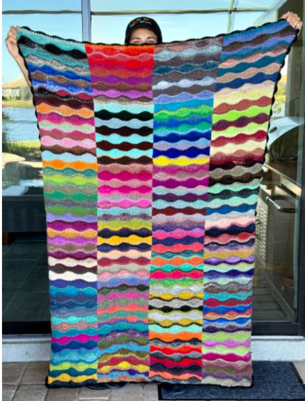 Lizard Ridge with German Short Rows Class ** RECORDING **