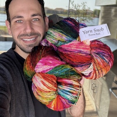Power Balls - 500 Grams!  FINGERING &amp; WORSTED!