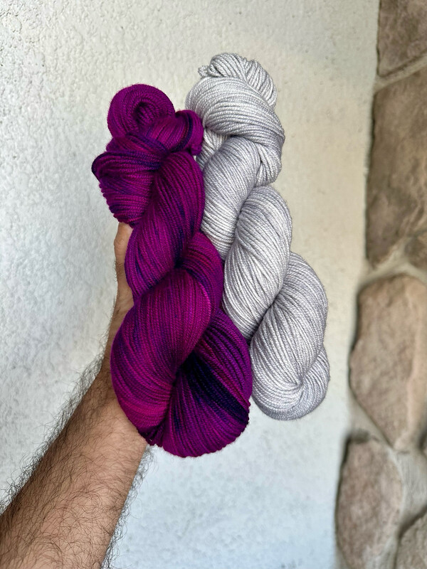 Pressed Flower Cowl - Orchid