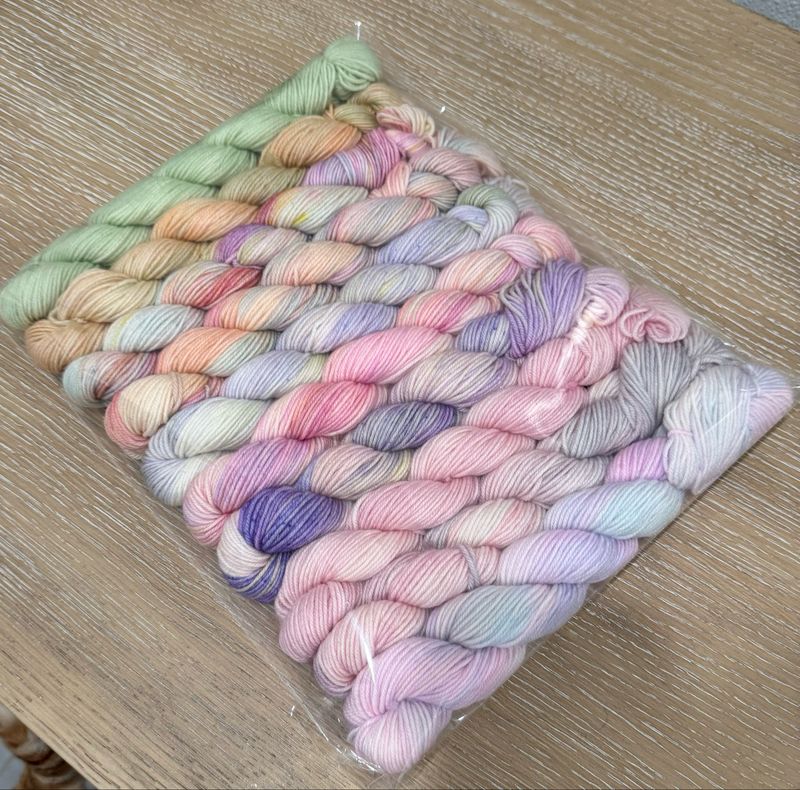 Monet's Water Lilies Mini Skein Collection (Fingering)