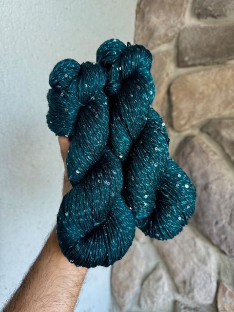 Silky Mohair Sequins - Under the Footlights