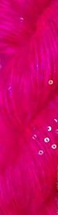 Silky Mohair Sequins - Highlighter Pink