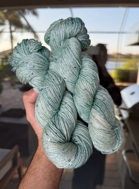 Silky Mohair Sequins - Intermission