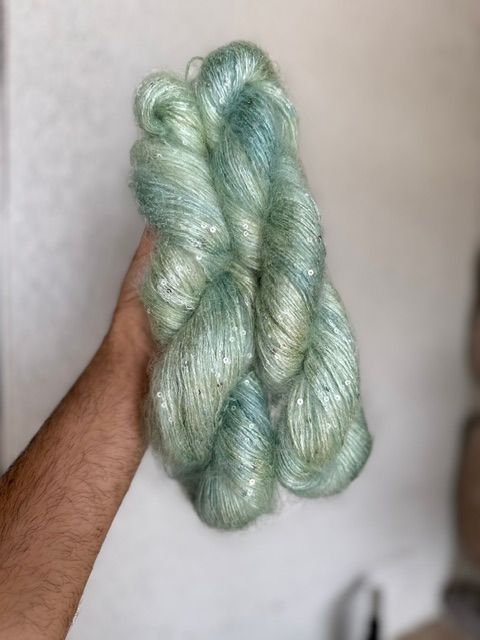 Silky Mohair Sequins - Intermission