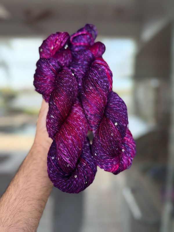 Silky Mohair Sequins - Encore