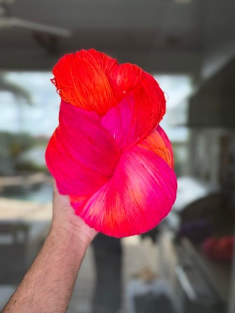 Fingering Power Ball (500 grams) - OOAK #18