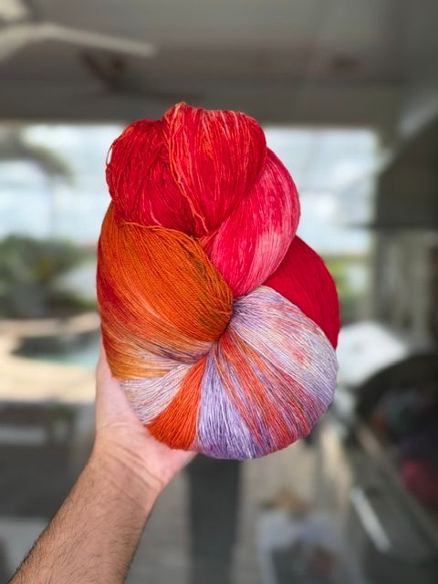 Fingering Power Ball (500 grams) - OOAK #27