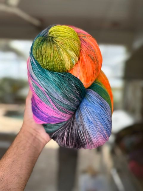 Fingering Power Ball (500 grams) - OOAK #23