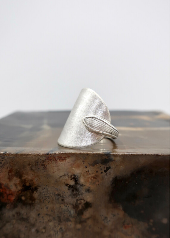 Sølvbestikk ring