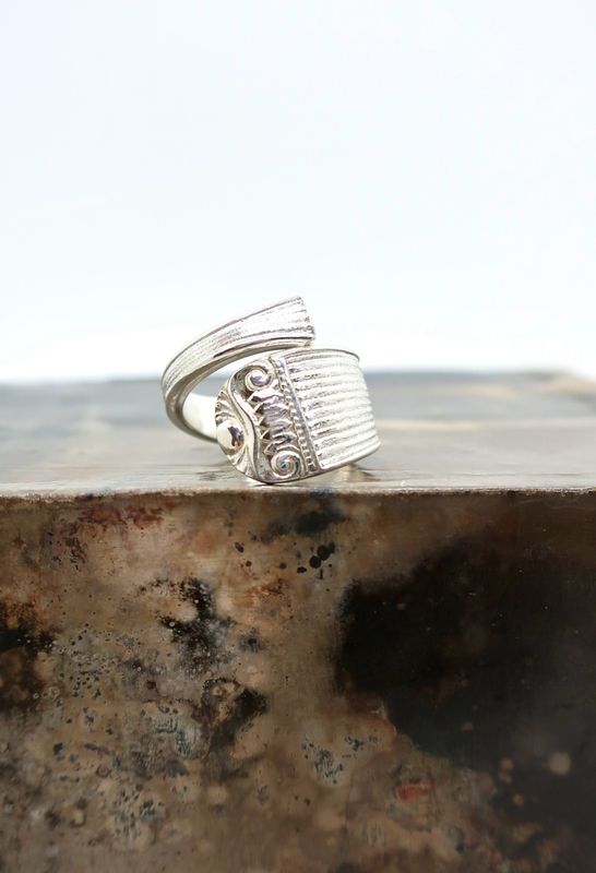Sølvbestikk ring