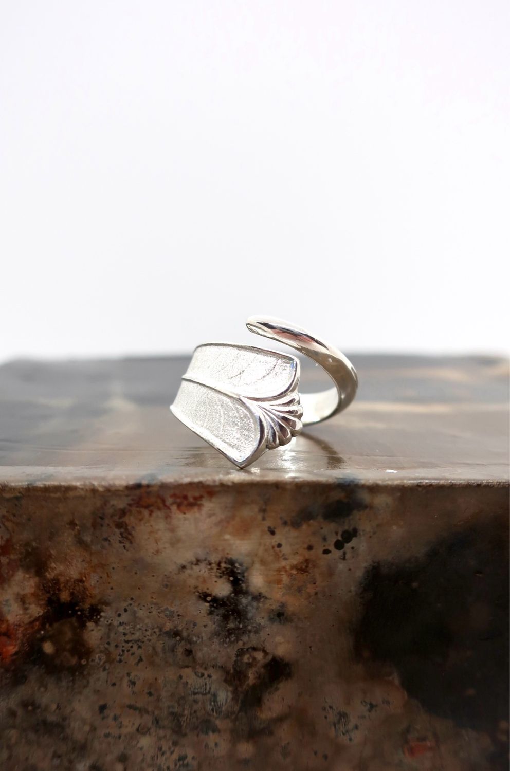 Sølvbestikk ring
