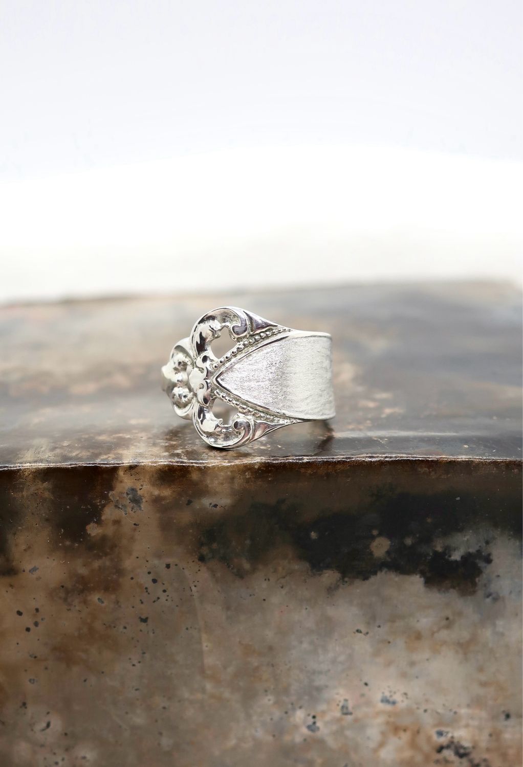 Sølvbestikk ring