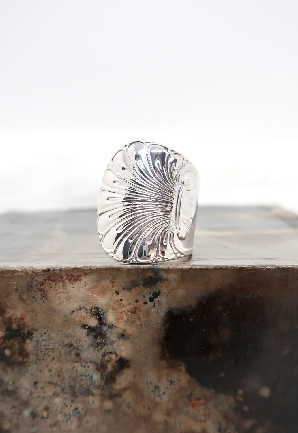 Sølvbestikk ring