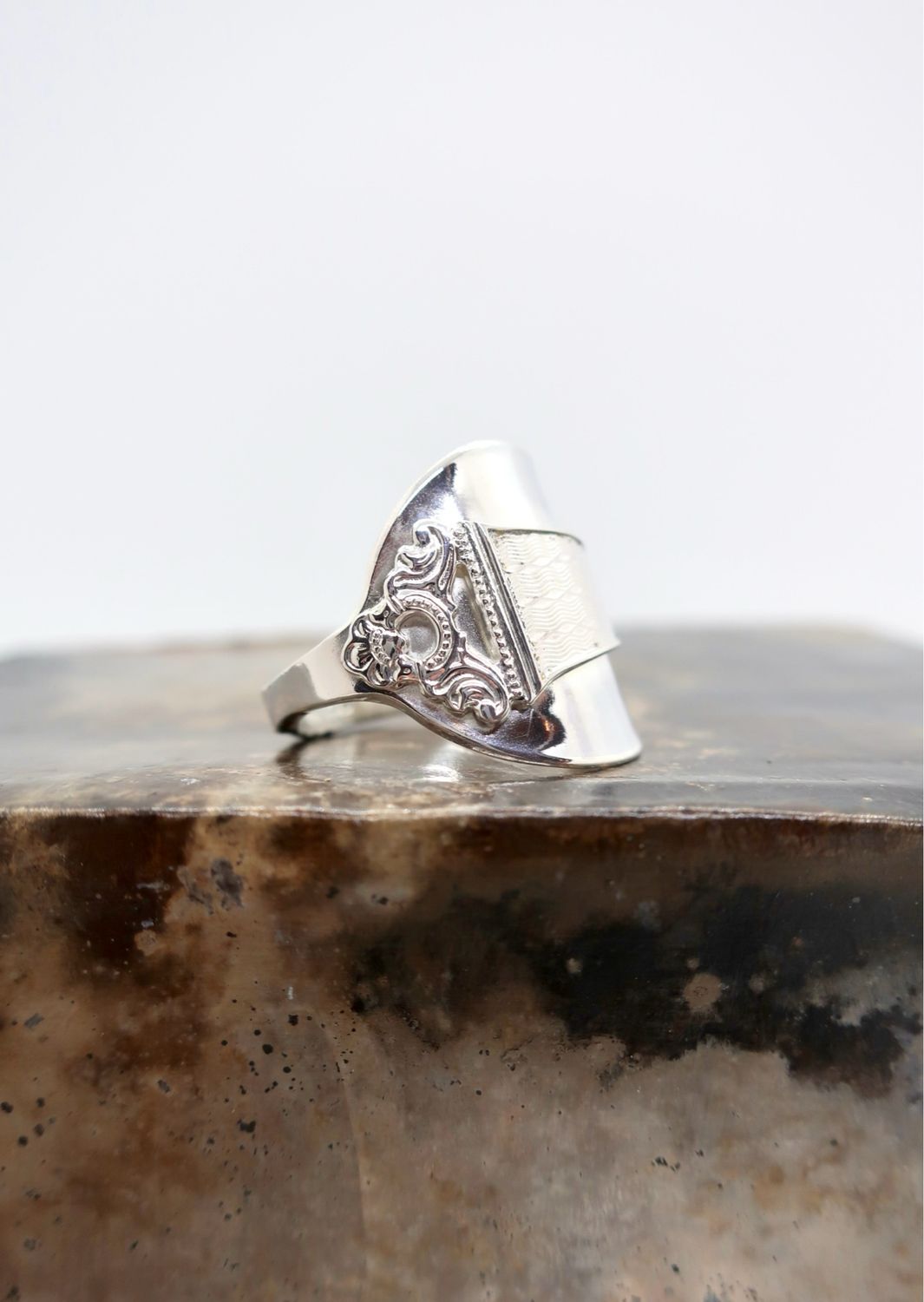 Sølvbestikk ring