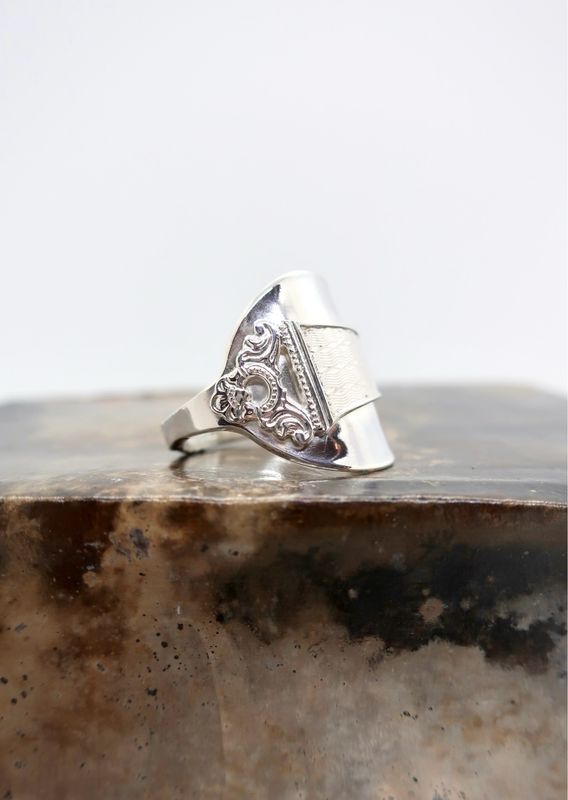 Sølvbestikk ring