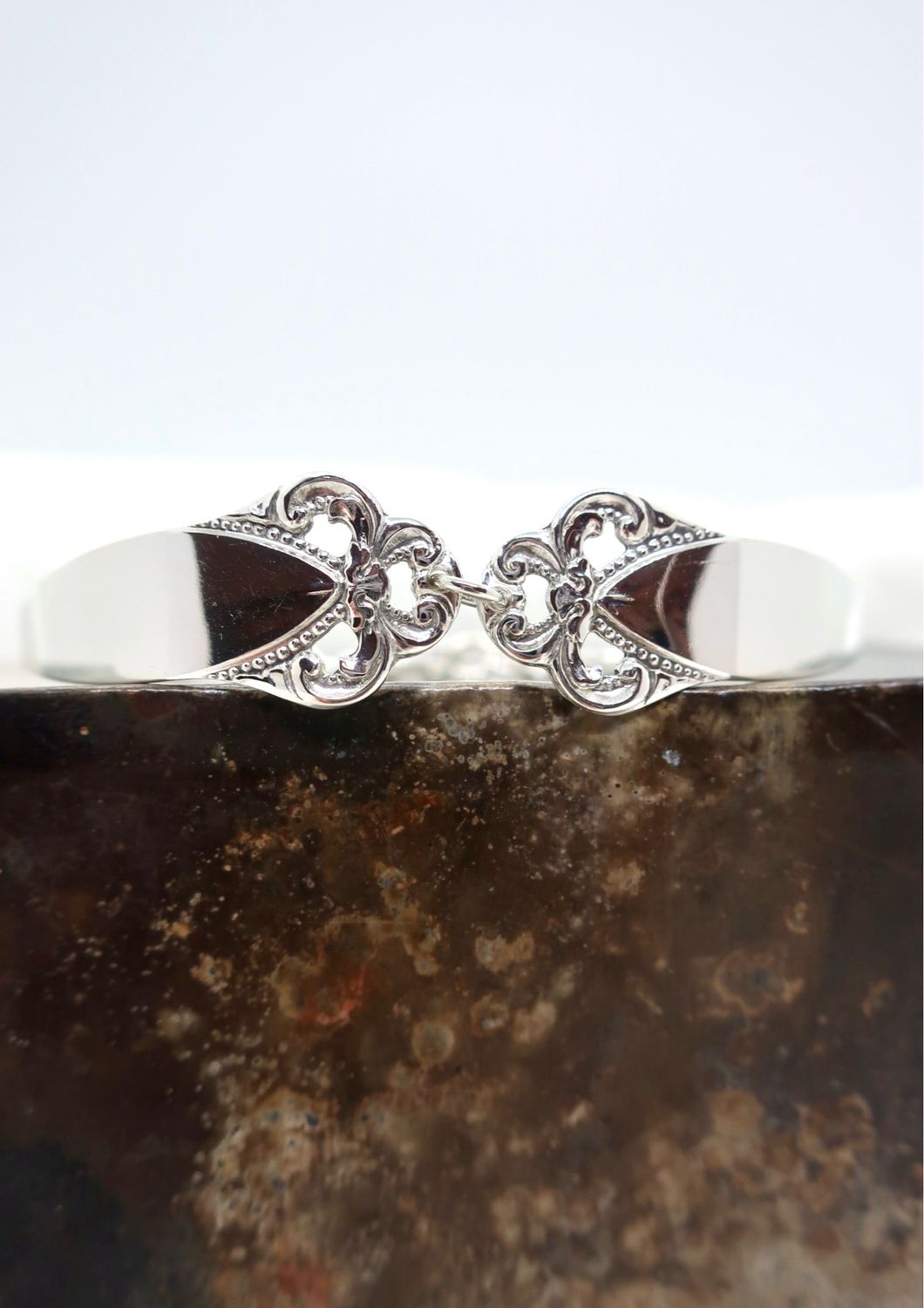 Sølvskje armbånd