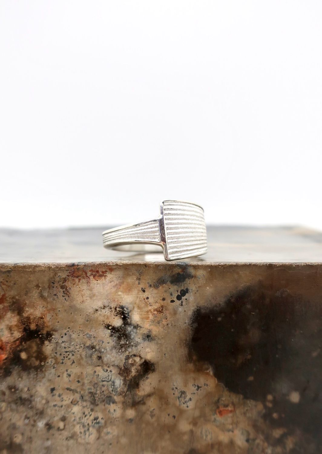 Sølvbestikk ring