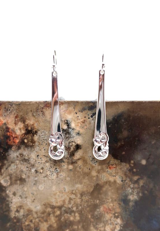 Sølvbestikk ørepynt