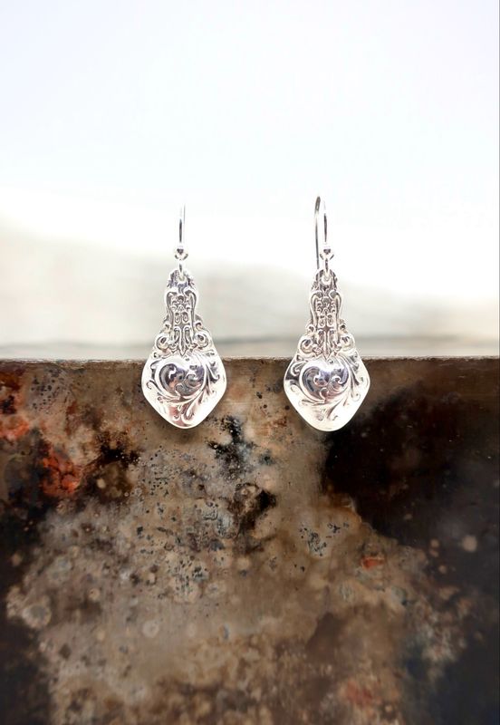 Sølvbestikk ørepynt