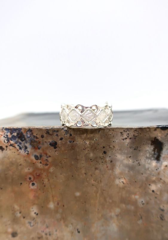 Sølvbestikk ring