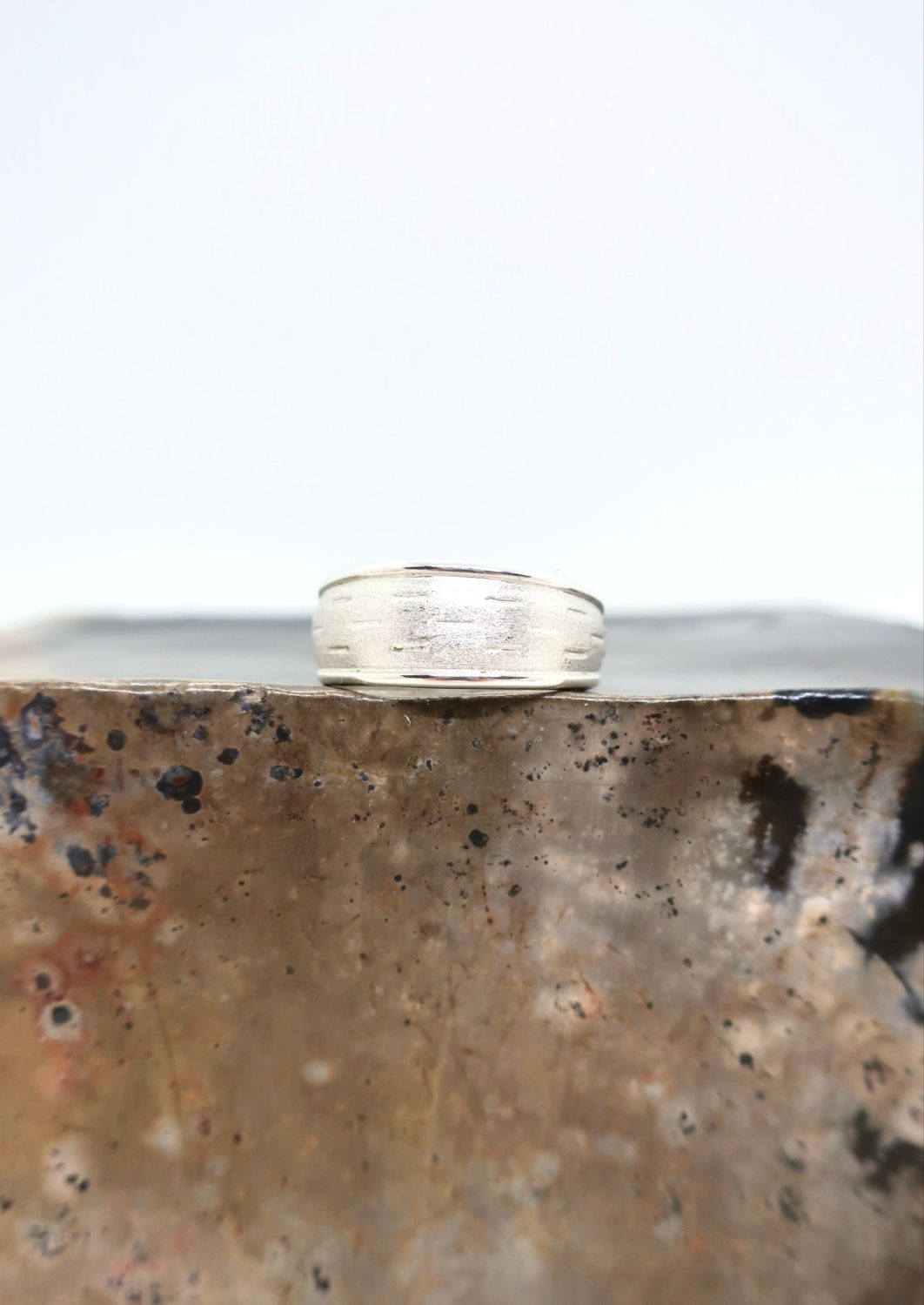 Sølvbestikk ring