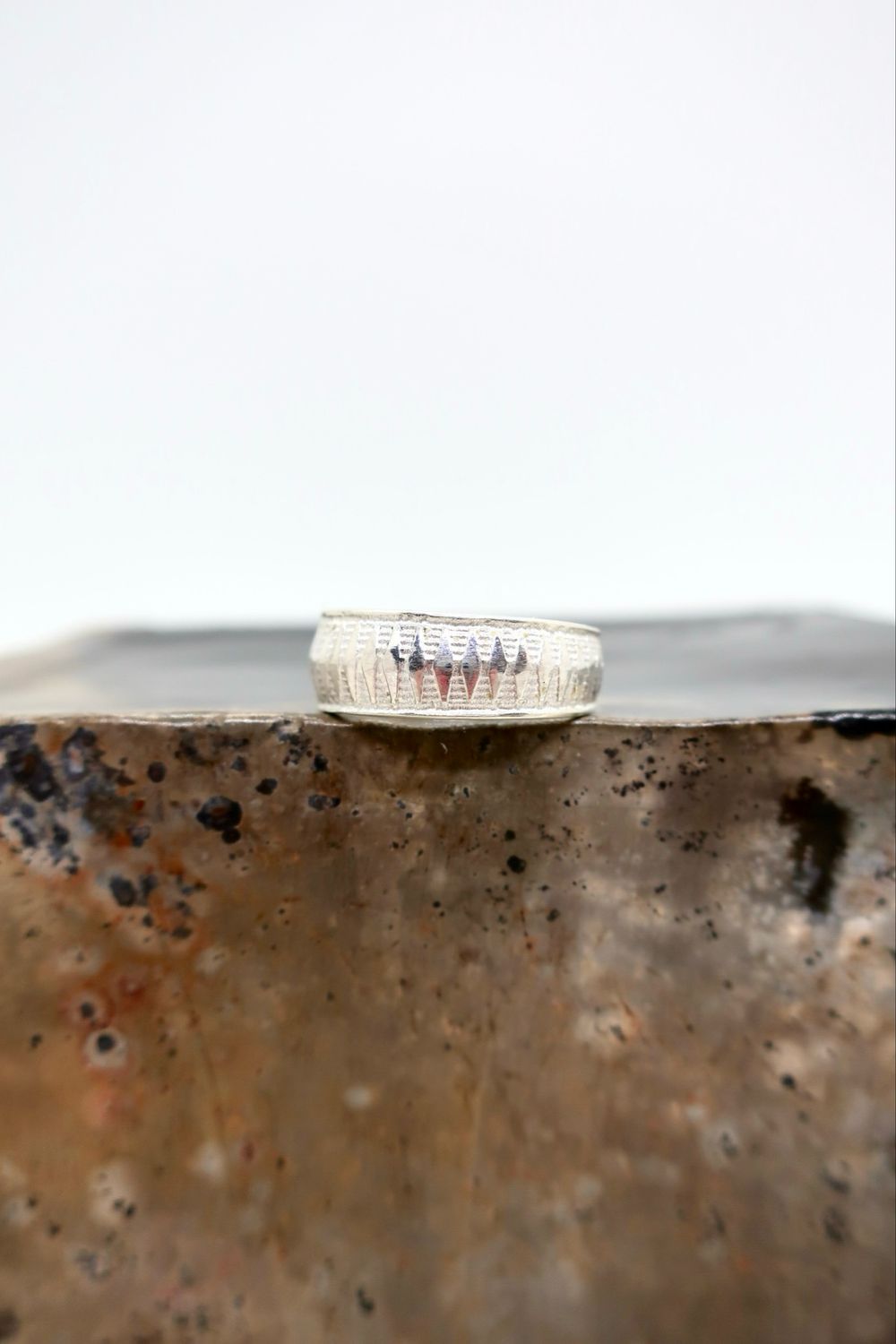 Sølvbestikk ring