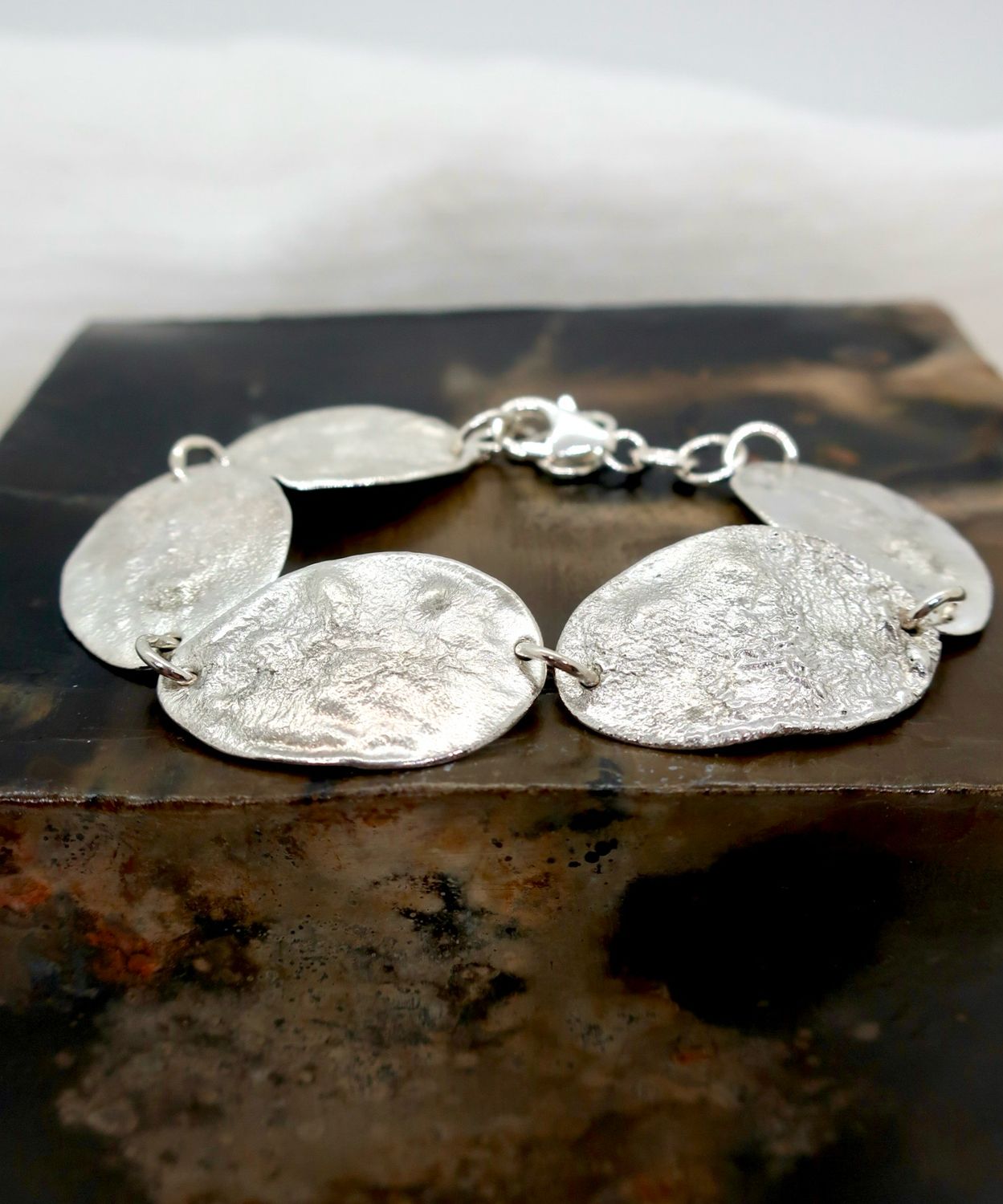 Sølvskje armbånd