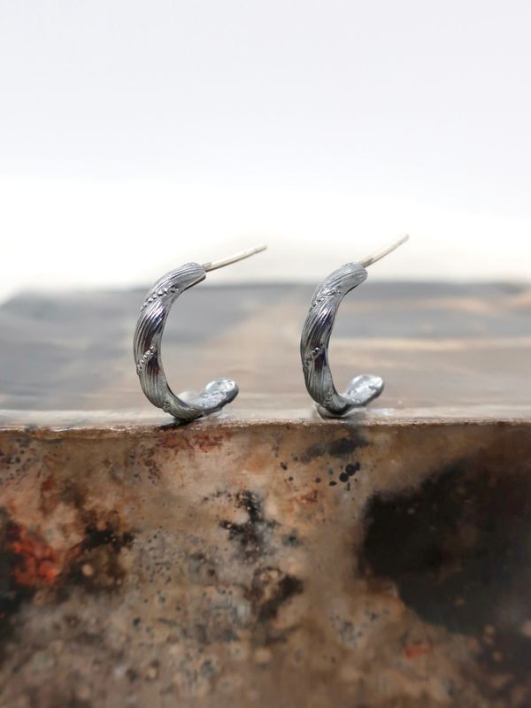 Sølvbestikk Øreringer