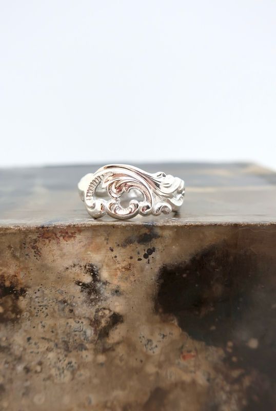 Kraftig Dobbel Rokokko ring