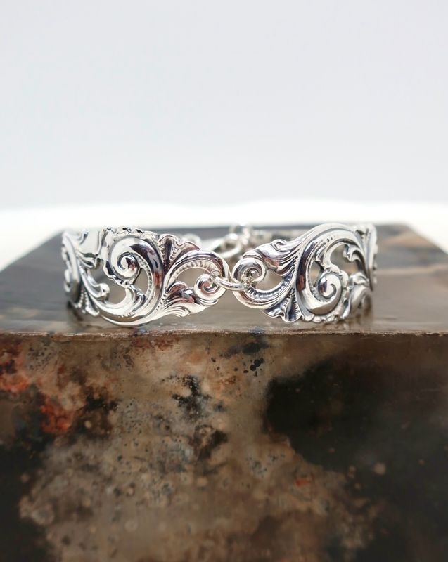 Telesølv armbånd 17mm