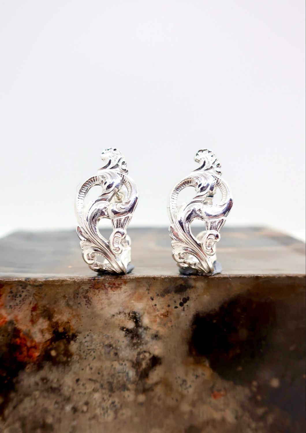 Dobbel Rokokko ørepynt