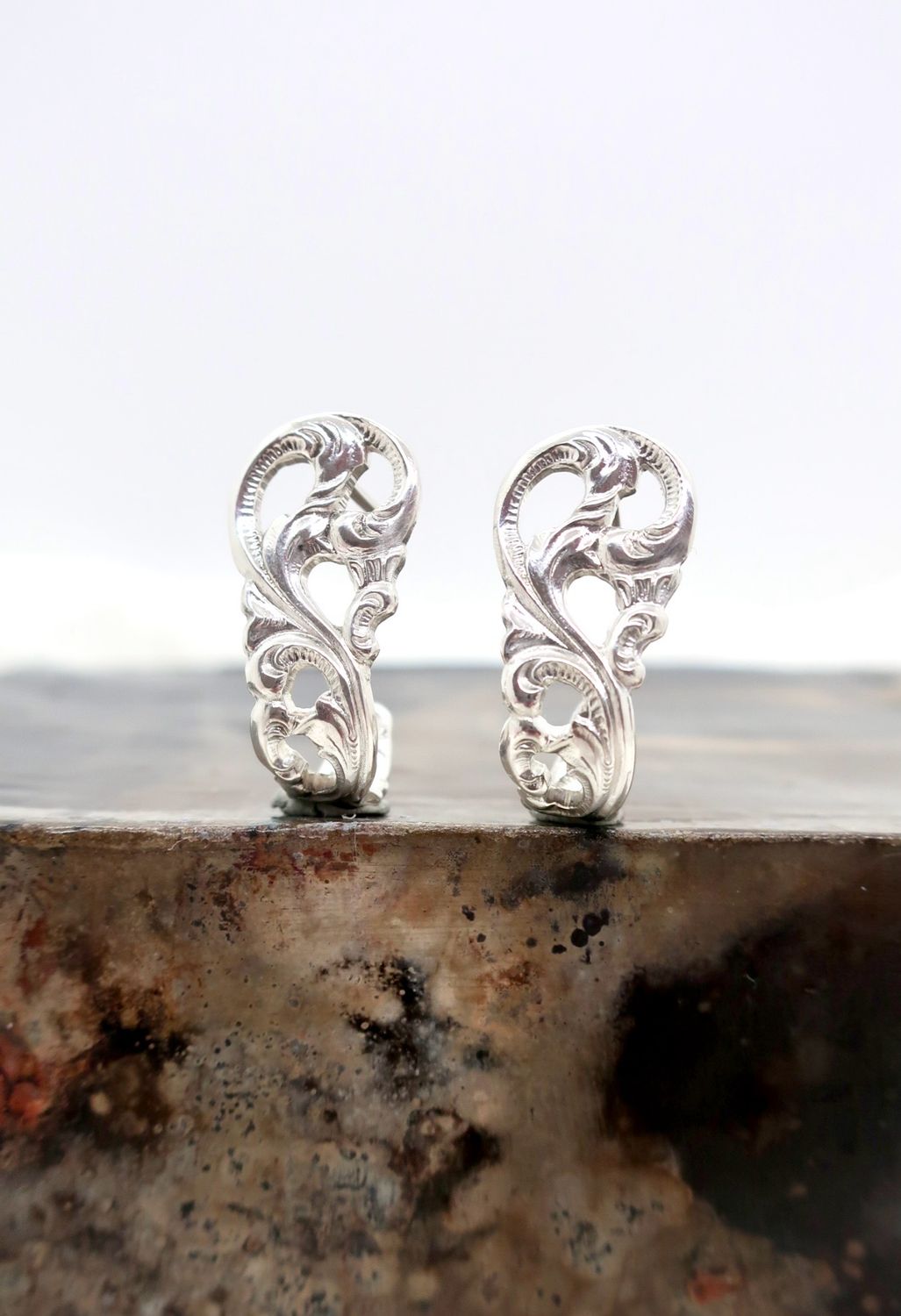 Dobbel Rokokko ørepynt