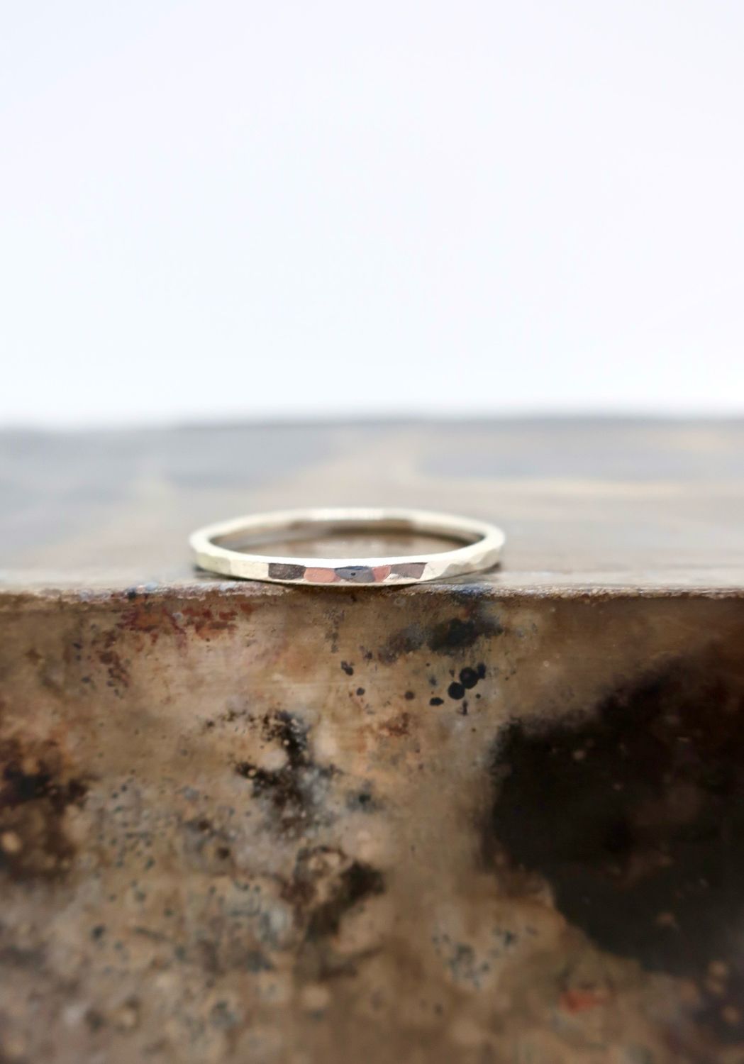 Sølvgaffel ring str.59