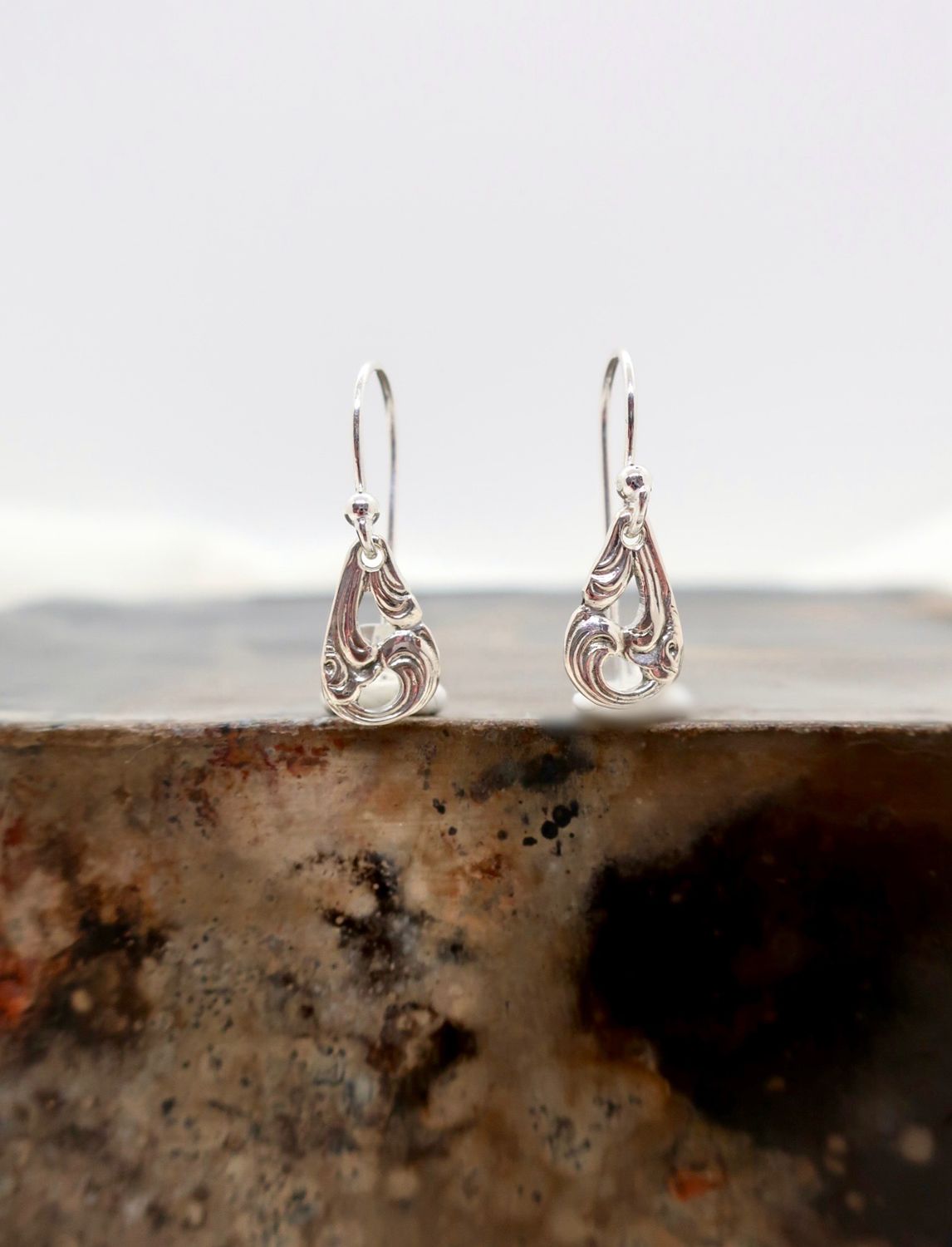 Sølvbestikk ørepynt