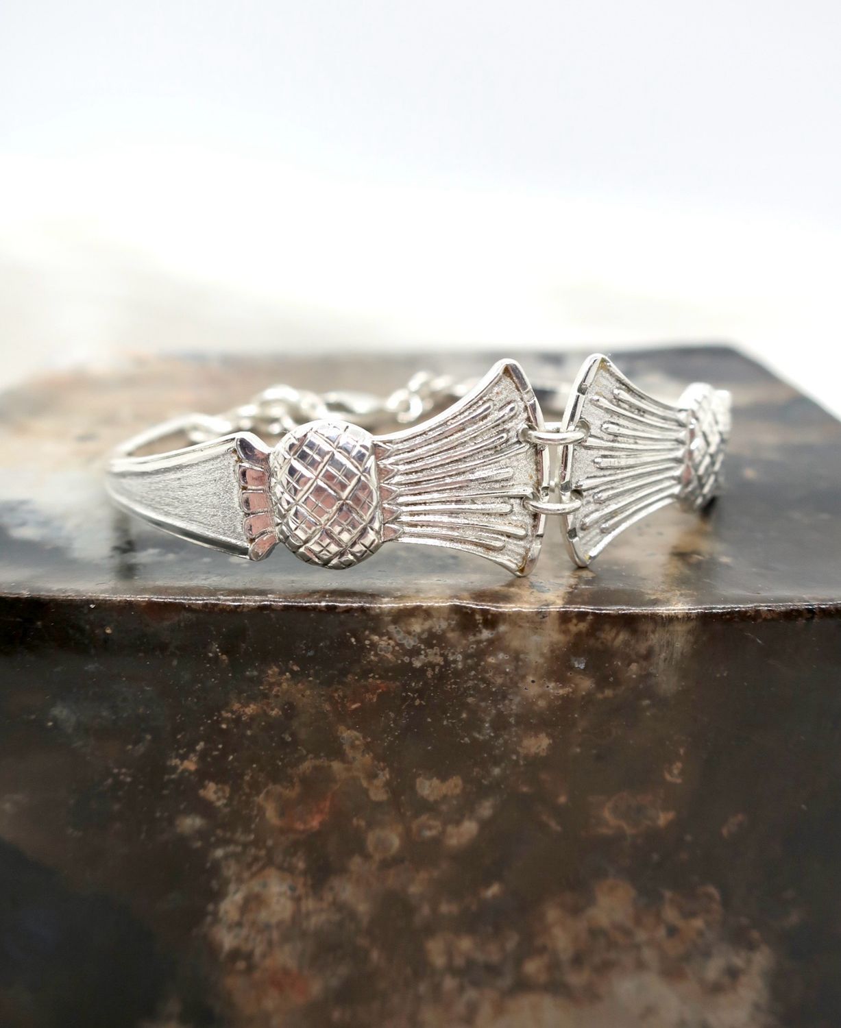 Sølvbestikk armbånd