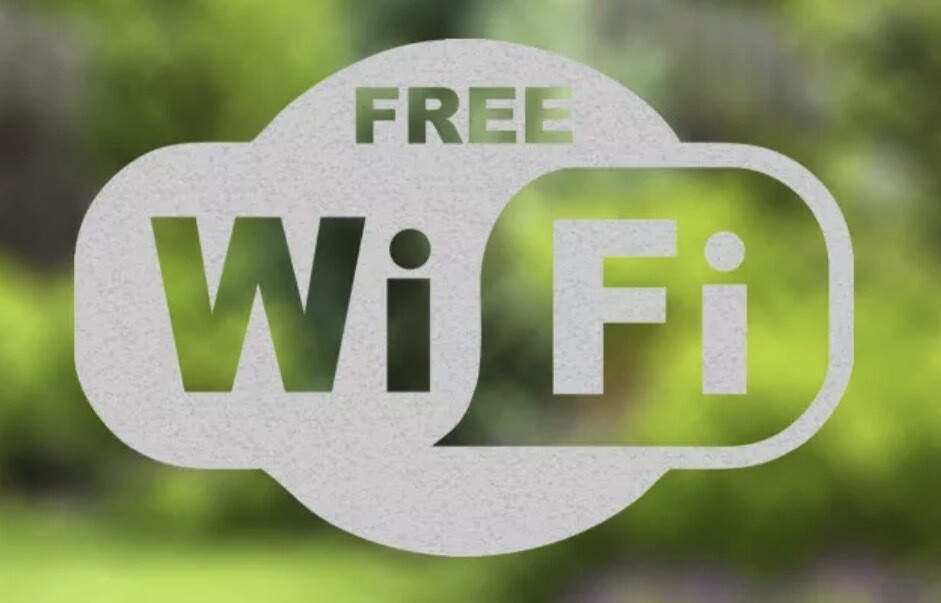 Frosted WiFi Sign