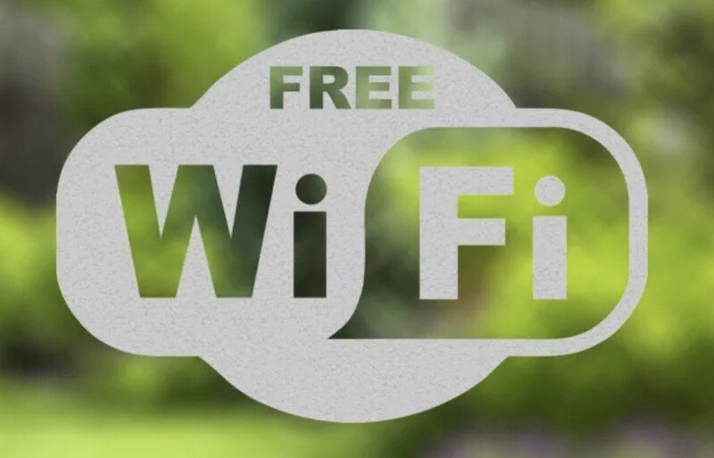 Frosted WiFi Sign